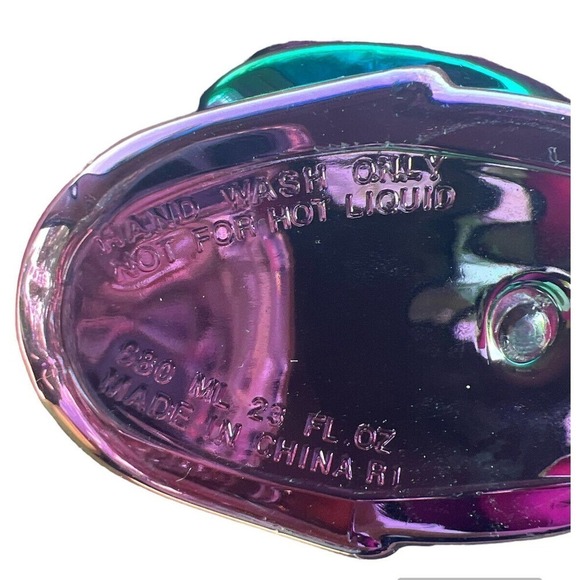 Iridescent Porcelain Halloween Skull - Picture 9 of 9